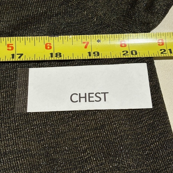 Chicos Women Knit Duster Cardigan Topper Sz 3 = US XL Lagenlook Shimmer Holidays - Picture 12 of 13